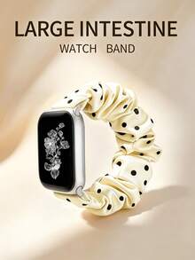 Huastonband 1件編織彈性尼龍透氣舒適運動手錶錶帶，女款，適用於Apple Watch 38/40/41mm、42/44/45/46/49mm，適合 Ultra 3/2/1/SE/S11/S10/S9/S8/S7/S6/S5/S4/S3/S2/S1，適合戶外運動、健身、年輕時尚男女，夏季海灘配件，節日禮物 - 彩色 - 查看 6