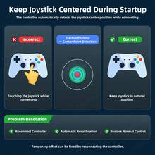 Controlador de juego inalámbrico Bluetooth VILCORN G6, compatible con smartphones iOS/Android, PC/SWITCH, joystick con efecto Hall, 400mAh - Ver 13