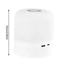 LED Night Light, Rechargeable Dimmable Bedside Lamp, 3-Color Adjustable Soft Light Eye-Protection Portable Bedroom Desk Lamp - 3 種顏色 - 查看 8