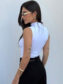Women Tank Tops & Camis - Blanco - Ver 2