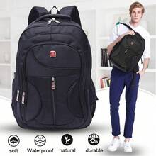 15.6-Inch Men's Backpack, Laptop Bag, Travel Backpack, Wear-Resistant And Scratch-Resistant, Sturdy And Durable Shoulder Bag, Suitable For University, Office, Business Travel And Daily Commuting. - View 5