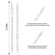 100pcs Clear Plastic Cuticle Sticks, Double-End Disposable Nail Art Tools, Multi-Purpose Manicure Pusher For Cuticle Removing, Rhinestone Picking & Glue Clean, Salon & Home DIY Nail Supplies - A - View 10
