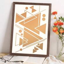 Large Size - Abstract Art Pattern Painting Stencil, Washable And Reusable, Suitable For Creative Design, DIY Crafts, Home Decor Design, Painting Design, Art Design, Craft Enthusiasts - A - View 7