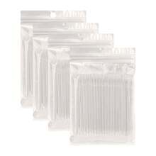 100pcs Clear Plastic Cuticle Sticks, Double-End Disposable Nail Art Tools, Multi-Purpose Manicure Pusher For Cuticle Removing, Rhinestone Picking & Glue Clean, Salon & Home DIY Nail Supplies - A - View 9