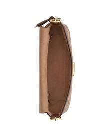 Coach Etta 25 Women's Shoulder Bag Monogram Hobo Flap Bag Crossbody Bag With Adjustable Strap - Brown - View 5