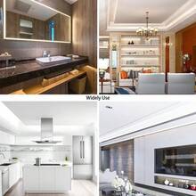 LQHZMYY Tira de luz LED COB alimentada por USB - Tira de luz LED flexible y plegable, USB Plug And Play, interruptor regulador táctil, adecuada para el hogar, bodas, cocina, gabinete, iluminación bajo el gabinete - Compatible con computadora, tableta, puertos USB de banco de energía y decoración del hogar - tocar - Ver 12