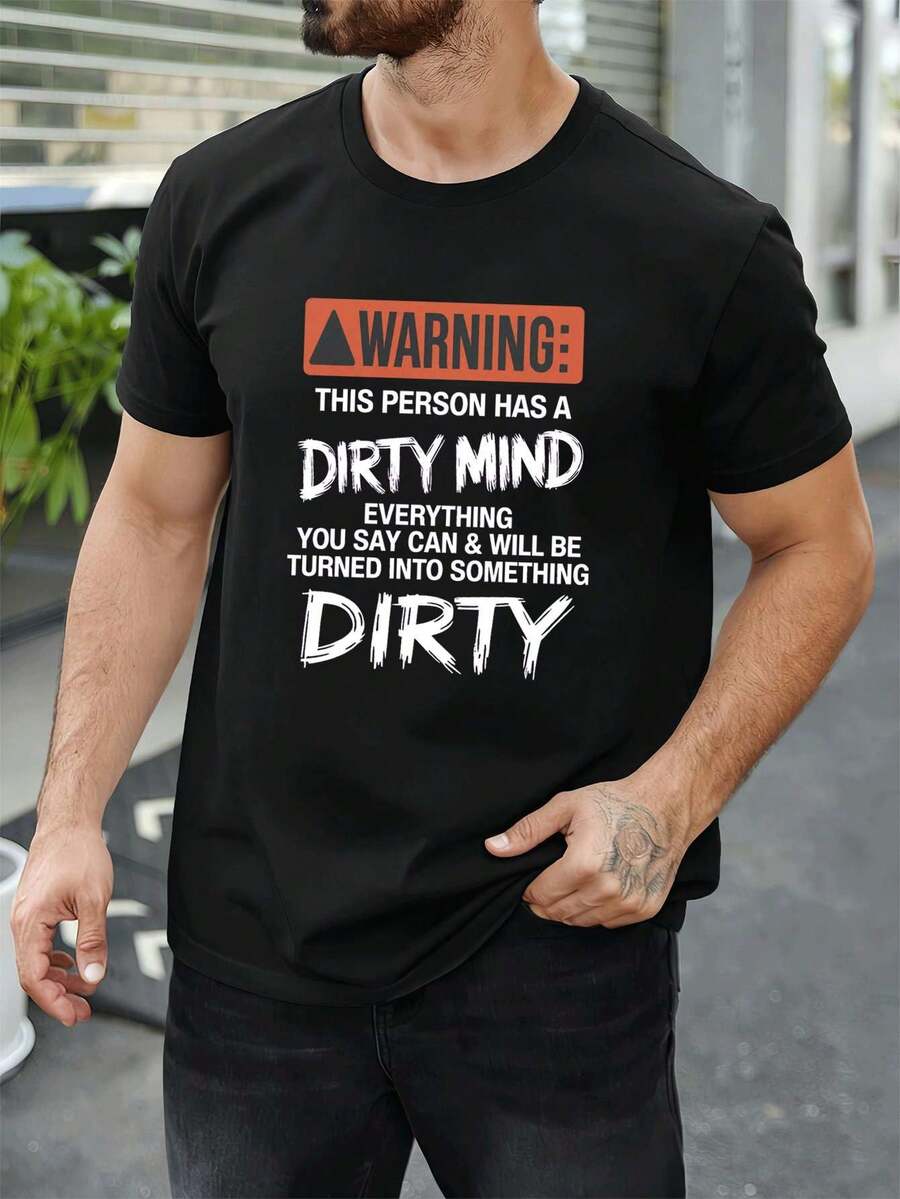 Men T-Shirts - Black - View 1
