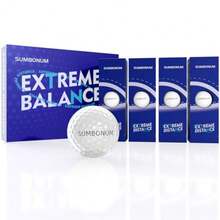 Standard Golf Balls, Performance Golf Balls For Di And Control, Dual Layers For All Levels, Surlyn Cover Low Spin Straighter Drives Ized Di With Soft Feel - New-white - View 1