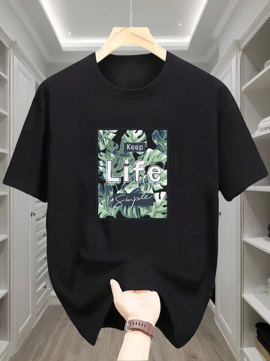 Men T-Shirts - Black - View 1
