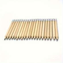 10/20/30pcs Natural Wood Short Pencils, 10mm Golf Short Pencils, Student HB Short Pencils, HB Mini Pencils With Eraser, Essential For Back To School Writing, Drawing And Note-Taking - Multicolor - View 4