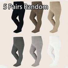 Bộ 5 quần legging trơn màu cho bé, Thu/Đông - Nhiều màu - Xem 7