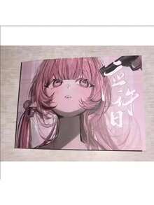 Kawaii Japanese Retro Magazine Cut Film Sticker Book Material Anime Characters Cute Sticker Book DIY Decorative Collage Gifts - Pink - View 5