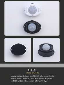 PIR 動感感應開關 DC5-24V | 3-5m 120° 高靈敏度 可調延時 | 自動開關 樓梯/衣櫃/廚房 LED 燈 - PIR-9 - 查看 7