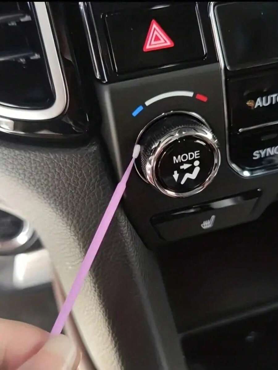 100件/包汽車美容刷套組－適用於出風口、內裝與縫隙