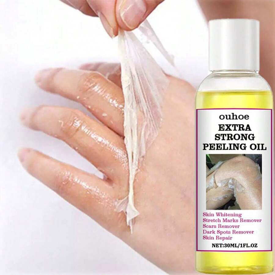 30ml Extra Strong Peeling Oil ,Skin Whitening, Dark Spots Remover, Skin Repair Contains Salicylic Acid And Sodium Hyaluronate To Effectively Smooth The Skin. The Special Even-Toning Solution Is Suitable For All Skin Types.