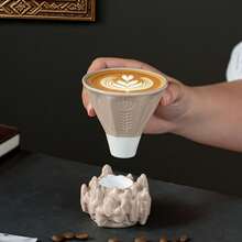 110ml Ceramic Espresso Cup With Saucer - Unique Coffee And Tea Cup - Perfect Gift For Coffee Lovers - Multicolor - View 5