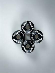 ZRACE 4pcs High Strength Mountain Bike Chainring Bolts, 7075 Aluminum Alloy CNC, Chainring Screws - Black - View 9