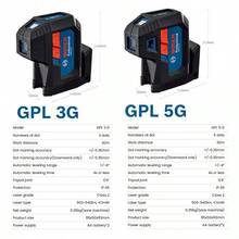 Bosch 綠光自動對準雷射水平儀,IP65 防塵防水,磁吸底座,360°可旋轉(不含 2 顆 AA 電池) - 彩色 - 查看 11