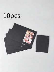 5pcs Blank Card Envelopes & Photo Frames, 4x6 Inch Blank Card Set, Paper Folding Cards With Envelopes, Suitable For DIY Cards, Thank You Cards, Invitations, Weddings, Birthdays And Various Occasions - Multicolor - View 14