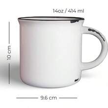 - Taza MAFALDA ARTISTA, Pocillo Cermico para Caf o T 14oz 414ml, Coffee Tea Mug MAFALDA, Mafalda, Taza para Regalo - Blanco - Ver 4