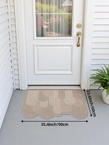 DAJIANG 1pc Pvc Doormat In Plant Pot Design With Silk Circle, Fresh Style, Mud Scraping, Easy To Clean, Doorway Mat Suitable For Restaurant, Outdoor Home Bathroom Decor Bath Rug Floor Carpet Outdoor Rug Door Mat Fall Decor Bathroom Accessories Back To School Entryway Decor - Multicolor - View 13