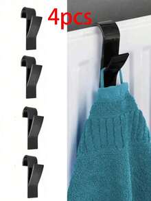 1/4/8 Pieces Of Bathroom Radiator Hooks, Heating Hooks, Bathroom Hooks, Clothing Hooks, Cylindrical Heating Clothing Hooks, Wall-Mounted Clothing Hooks For Bathroom Radiators, Suitable For Hanging Bathrobes, Clothes And Towels, In Random Colors - Multicolor - View 15
