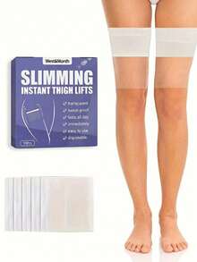 1/5/10/20Pcs Fashion Invisible Lift Tape - Waterproof Thigh Chafing Friction Tape, Comfortable Fit, Provides Thigh Support - Multicolor - View 2