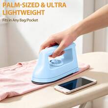 Plug-In Mini Electric Iron, With 1 Pad, Mini Heat Press Machine For Crafts Quilting, Travel, Sewing Accessories, Portable Heat Transfer Press Machine, Suitable For T-Shirts, Shoes, DIY Crafts, Hot Press Transfer Printer, Small Iron, Small Appliances - View 8