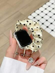 Huastonband 1件編織彈性尼龍透氣舒適運動手錶錶帶，女款，適用於Apple Watch 38/40/41mm、42/44/45/46/49mm，適合 Ultra 3/2/1/SE/S11/S10/S9/S8/S7/S6/S5/S4/S3/S2/S1，適合戶外運動、健身、年輕時尚男女，夏季海灘配件，節日禮物 - 彩色 - 查看 8