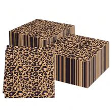 20/40pcs Leopard Print Disposable Napkins, Sexy Leopard Pattern Paper Napkins, Suitable For Bachelorette Party, Nightclub, Birthday, Bar And Party Decoration - View 8