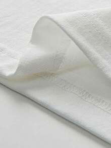 Camiseta% de algodón de doble cara para todas las estaciones, casual y elegante, que absorbe la humedad y transpirable, con estampado de diseño de Jerusalén, lavable aáquina, c - Negro - Ver 8