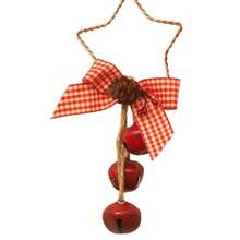 Best-Selling Christmas Bell Decoration, Vintage Nordic Christmas Iron Bell Pendant, Decorative Prop, Hanging Ornament - Retro Small Pendants - View 6