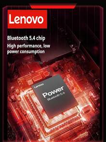 Lenovo EH140 無線藍牙電競耳機 1入，2026升級低延遲遊戲調音，長距離穩定無線連接，40MM大音訊單元強勁低音，隔音入耳式耳機，適合手機遊戲、音樂播放與日常線上通話 - 彩色 - 查看 12
