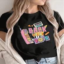 Women Tops - Black 348 - View 9