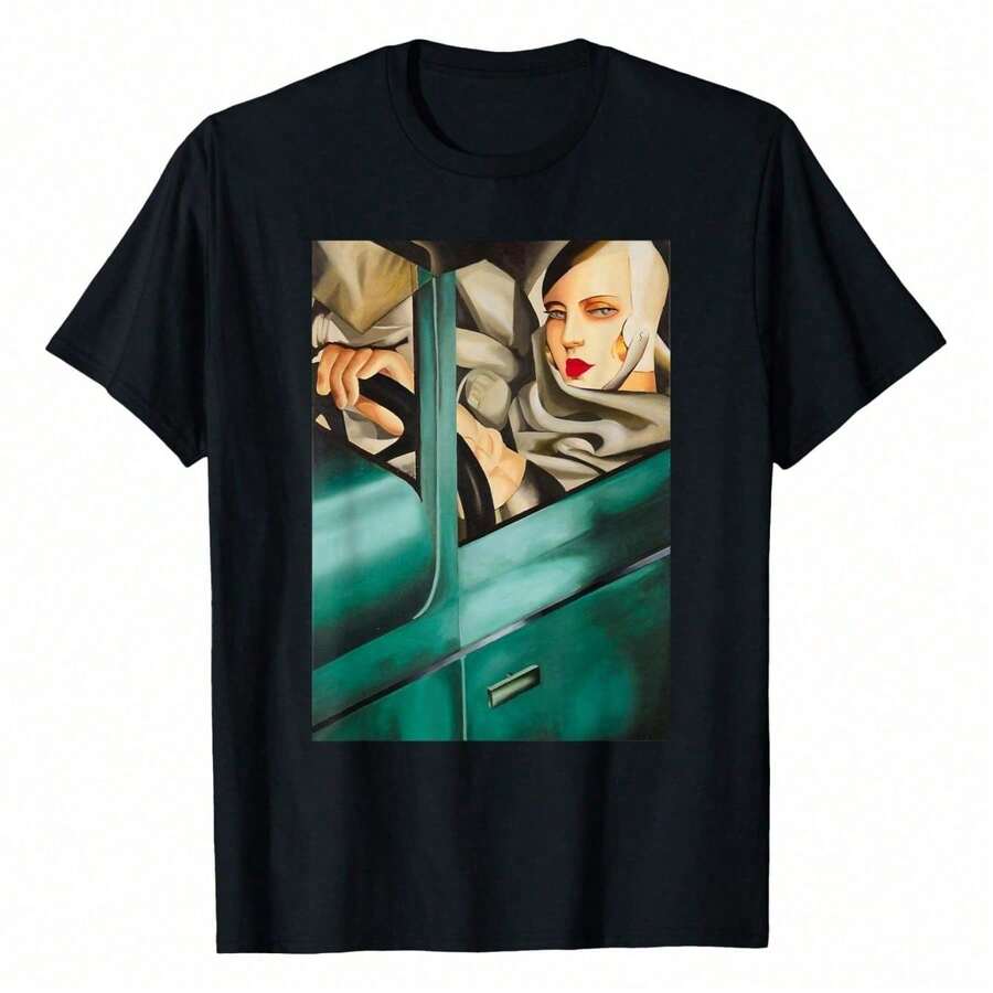 Cotton, Graphic Print, T-Shirt With Haitian Flag Print Of The Haitian Revolution Of 1804, Independence Day, Casual Crew Neck T-Shirt, Short Sleeve, Comfortable. - 黑色 8 - 查看 1