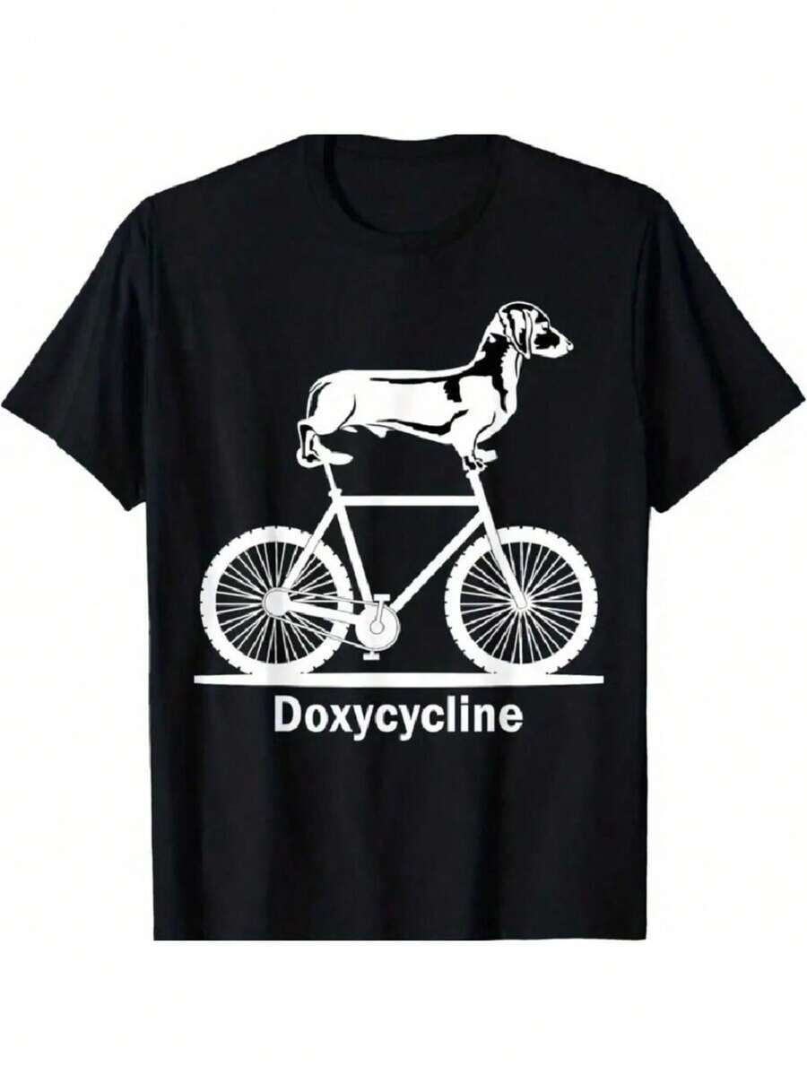 Camiseta exclusiva para farmacéutico veterinario con divertido juego de palabras - Negra con estampado blanco, 220g de peso, cuello redondo, manga corta, estilo casual, lavable aáquina, ro - Negro - Ver 1
