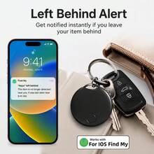 RSH 1pc Mini Air-Tags Smart Tag, Compatible With IOS Find My APP, Real-Time Precise Tracking And Positioning Anti-Loss Device Smart Tracker, Suitable For Keys, Bags, Suitcase Loss Tracking, Thanksgiving, Christmas, Holiday Gift - Multicolor - View 2