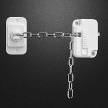 3 piezas Cerraduras de ajustables para ventanas - Autoadhesivas, instalación sin perforación, metal y plástico duraderos, para del hogar, ventilación y privacidad, cerraduras de para el hogar, diseño de cerradura elegante, cerraduras fáciles de instalar - Cierre de  ajustable para ventanas - Ver 4