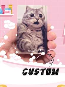 1/2/3/4 buah - Stiker Foto dan Pelindung Kartu yang Disesuaikan dan Dipersonalisasi, Cocok untuk Semua Jenis Kartu, Bebas Gelembung, Tahan Sobek, Tahan Kerut, Tekstur Ringan, Hadiah Ideal untuk Liburan atau Musim Kembali ke Sekolah - MultiWarna - View 5