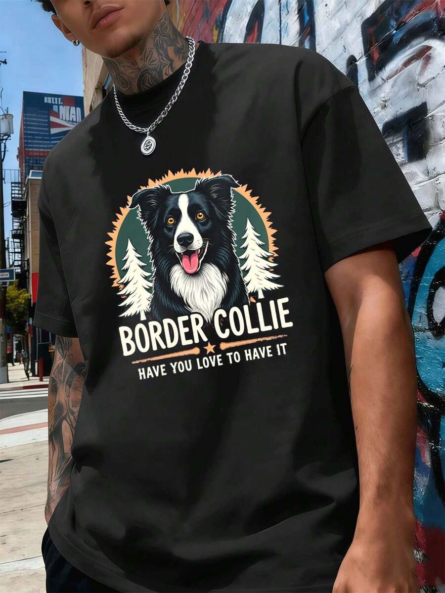 T-shirts för män - Svart - Visa 1