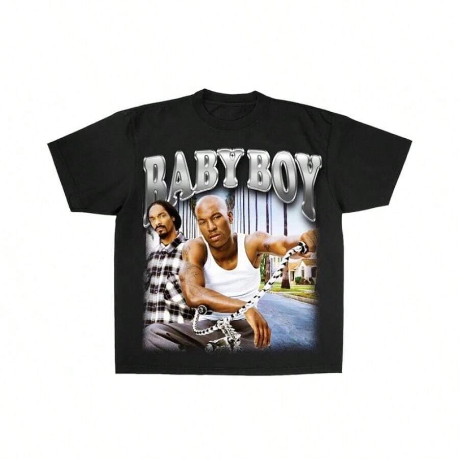 Camiseta para Bebé Niño - Negro - Ver 1
