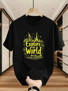 Men T-Shirts - Black - View 2