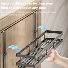 Extended Arm Over-The-Door Hook Rack, Sturdy Heavy Duty Door Hanger For Women, Multi-Purpose Organizer Storage For Coats, Handbags, Bathrobes, Towels, Bathroom Essentials & Household Accessories - Multicolor - View 4