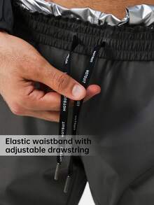 HOTSUIT Traje de sauna para hombres - Chaqueta y pantalones deportivos, adecuado para pérdida de peso y fitness, perfecto para entrenamientos de primavera, verano y otoño, regalo del Día de San Valentín - Gris - Ver 9