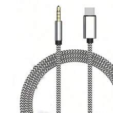 1入即用 USB-C 車用音訊轉換線，耳機插孔連接線高品質音訊轉換轉接頭，輔助音訊喇叭分接器，相容於 17/16 Pro Max/16 Pro/16 Plus/16/15//// 系列 - 查看 12