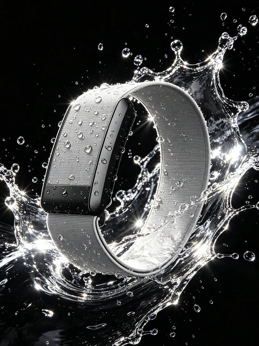 4.0 HydroKnit 腕带,速干吸湿,吸湿率降低 30%,适用于 4.0 - 灰色 - 查看 1