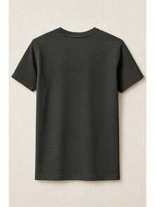 Original HPC POLO T-Shirt With Round Neck And Short Sleeves – Themed Graphic Design "HPC: London England Heritage" – 100% Cotton - 深灰色 - 查看 4