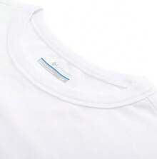 Columbia Summer Women's Round Neck Short Sleeve Casual Comfortable Breathable Running Sports T-Shirt - White - View 7