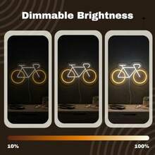 Bicycle Decorative Lights - Yellow White - View 4
