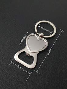 Móc khóa mở chai bằng thép không gỉ màu bạc tùy chỉnh, móc khóa kim loại tùy chỉnh, móc khóa mở chai in ảnh tùy chỉnh - Nhiều màu - Xem 5